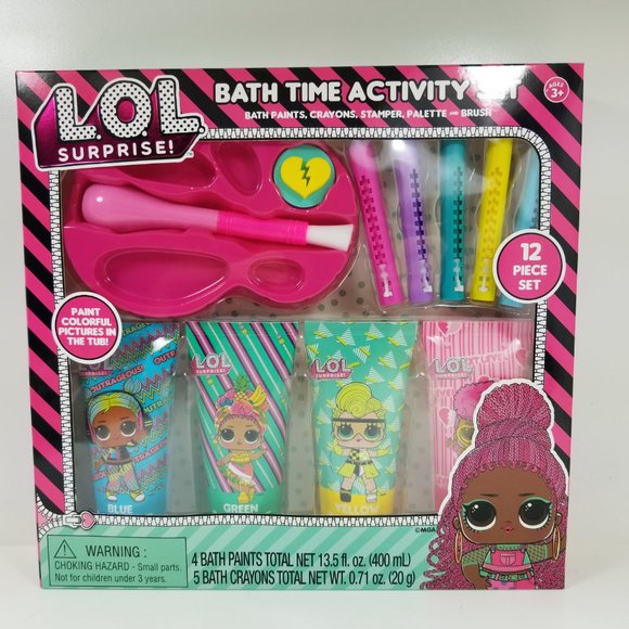 L.O.L. Surprise bath time activity Set 12 pieces - Picture 2 of 13